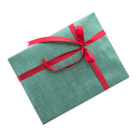 Christmas Gift box isolated on white background