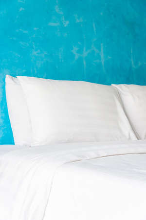 Bed pillowの写真素材