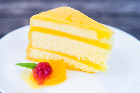 Orange cakesの写真素材