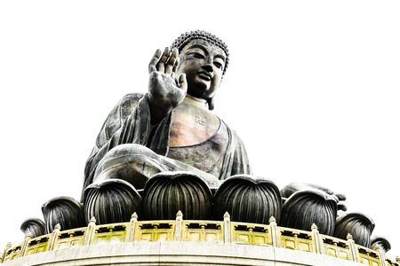 Buddha in hong kongの写真素材