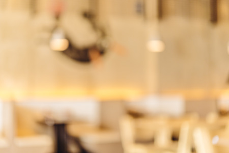Blur Restaurant background - vintage effectの写真素材