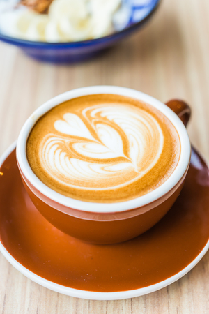 Latte coffeeの写真素材