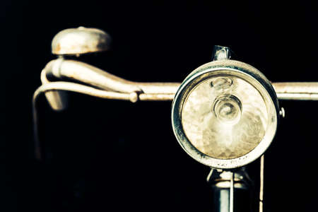 Old antique vintage bicycleの写真素材