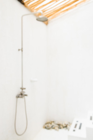 Abstract blur bathroom backgroundの写真素材