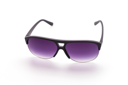 Sunglasses isolated on whiteの写真素材