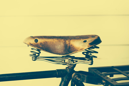 Soft focus on Vintage Bicycle - vintage filter effet style picturesの写真素材