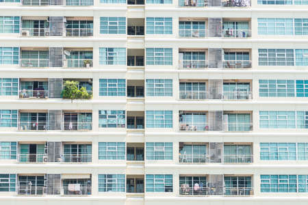 Window building backgroundの写真素材