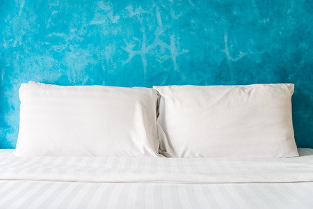 Bed pillowの写真素材