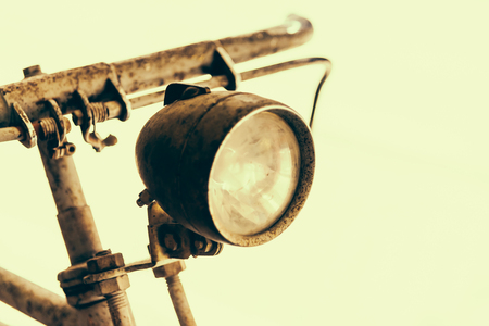 Soft focus on Vintage Bicycle - vintage filter effet style picturesの写真素材