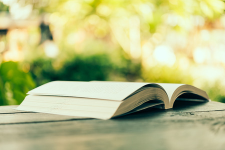 Open book - Vintage effect style picture processing