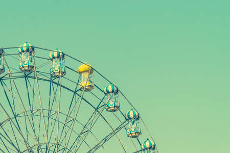 Ferris wheel - vintage filter effect