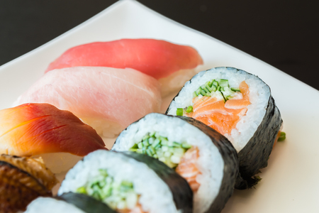 Sushi roll japanese foodの写真素材