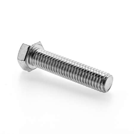 Screw isolated on white backgroundの写真素材