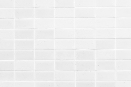 White tiles textures backgroundの写真素材