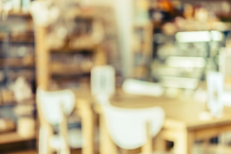 Blur coffee shop background - vintage effect style pictures