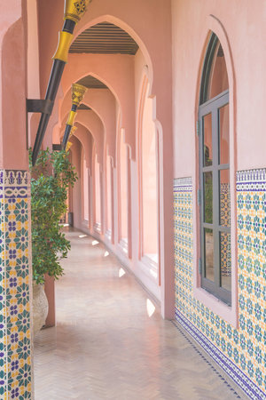 Morocco architectures - vintage effectの写真素材