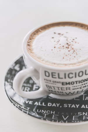 Coffee cup - vintage filterの写真素材