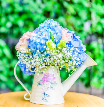 Bouquet flower Hydrangeaの写真素材