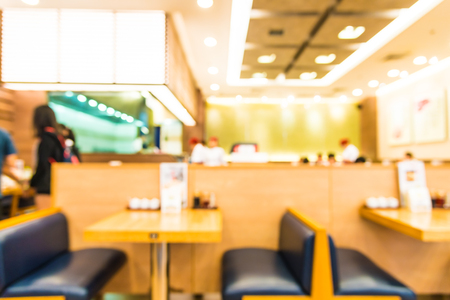 Abstract blur shopping mall backgroundの写真素材