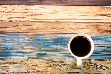 Coffee cup in coffee shop - vintage effect style picturesの写真素材