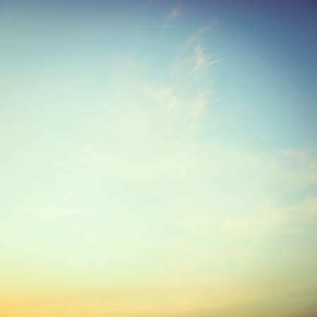 Vintage sky - vintage filterの写真素材