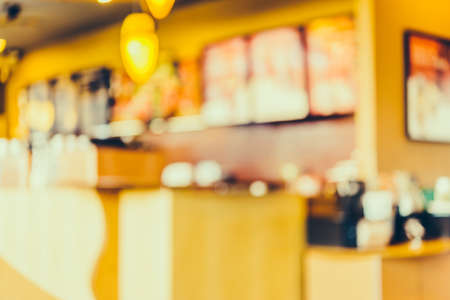 Blur coffee shop - vintage effect style picturesの写真素材