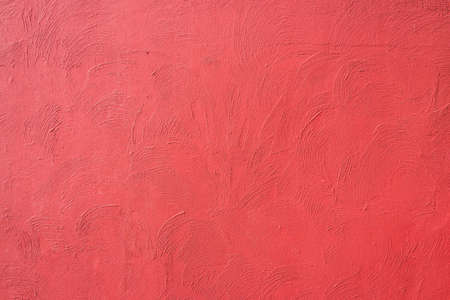Red wall concrete background - vintage effectの写真素材
