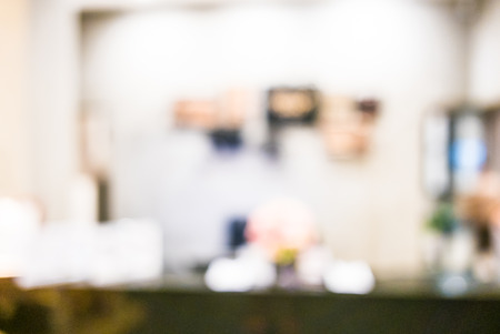 Abstract blur bokeh background - vintage filterの写真素材