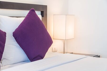 Bed pillowの写真素材