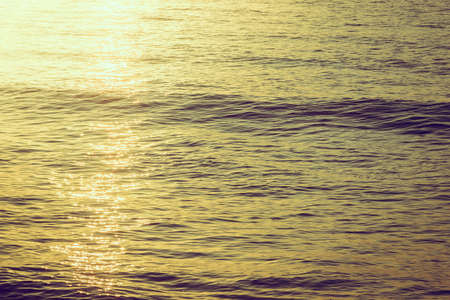 Sea beach - vintage filter and sun flare effectの写真素材