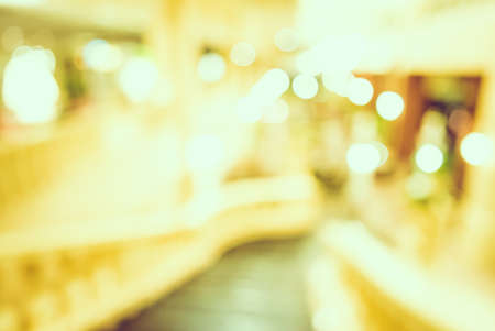 Abstract blur bokeh background - vintage filterの写真素材