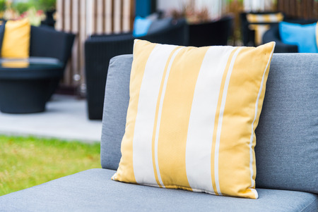 Pillow sofaの写真素材