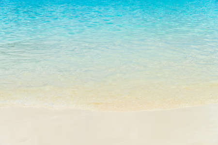 Tropical wave sea on the beachの写真素材