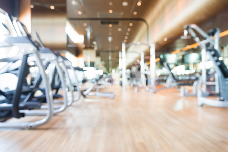 Abstract blur gym backgroundの写真素材