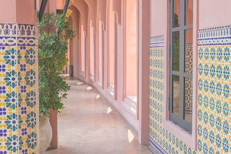 Morocco architectures - vintage effectの写真素材