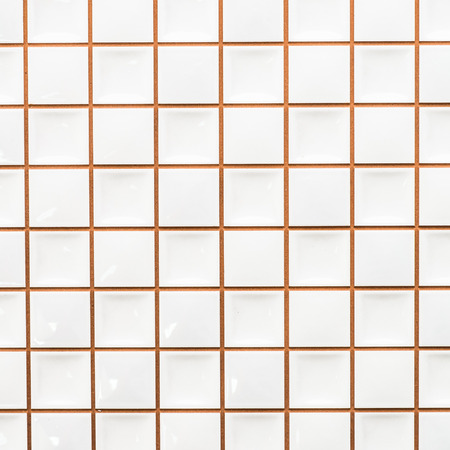 White tile wall textures backgroundの写真素材