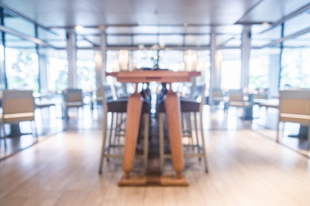 Abstract blur restaurant のeditorial素材