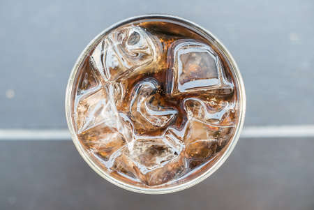 Cola glassの写真素材