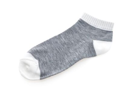 Sock isolated on white backgroundの写真素材