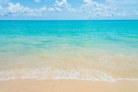 Tropical beach and seaの写真素材