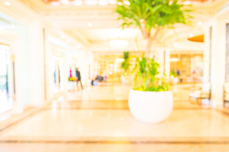Abstract blur shopping mall - filter effect processingの写真素材