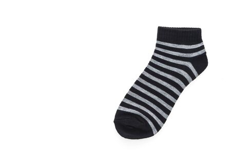 Socks isolated on white backgroundの写真素材