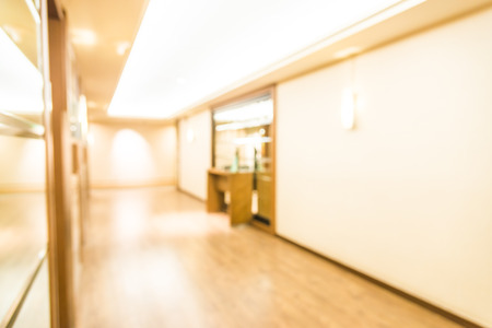 Abstract Blur hotel lobby backgroundのeditorial素材