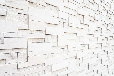 White brick wall textures backgroundの写真素材