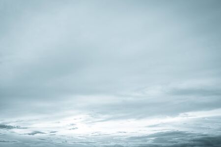 Cloud on sky background - Process filter effect styleの写真素材