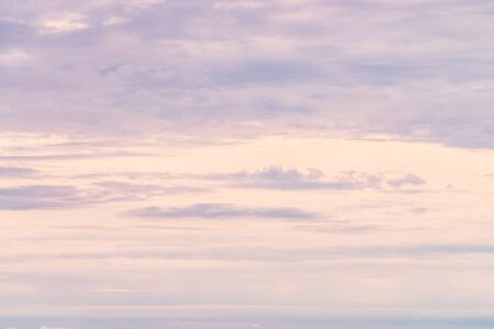 Vintage cloud on sky background - vintage haze filter effect