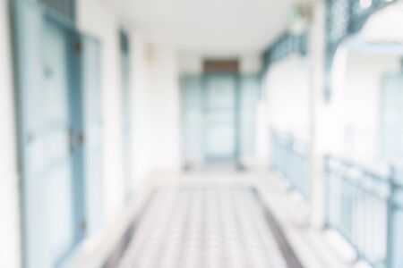 Abstract blur hotel backgroundの写真素材
