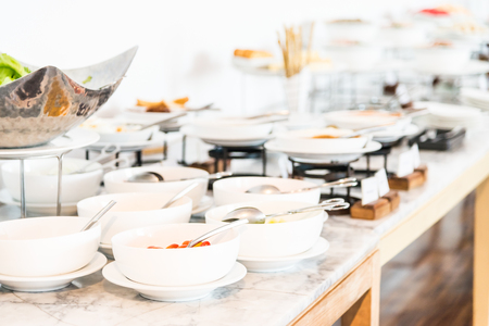 Catering buffet food - selective focus pointの写真素材