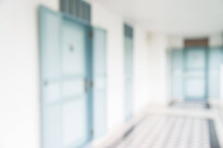 Abstract blur hotel backgroundの写真素材