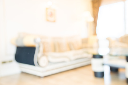 Abstract blur livingroom interior backgroundの写真素材